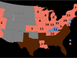 Georgia Voting Map 1864 United States Presidential Election Wikipedia