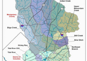 Georgia Watershed Map Anacostia River Wikipedia