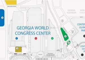 Georgia World Congress Center Map Georgia World Congress Center Map Maps Directions