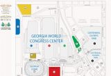 Georgia World Congress Center Map Georgia World Congress Center Map Unique News Maps Directions