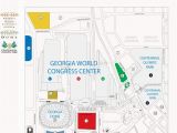 Georgia World Congress Center Map Georgia World Congress Center Map Unique News Maps Directions