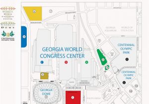 Georgia World Congress Center Map Georgia World Congress Center Map Unique News Maps Directions