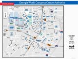 Georgia World Congress Center Map Georgia World Congress Center Map Unique News Maps Directions