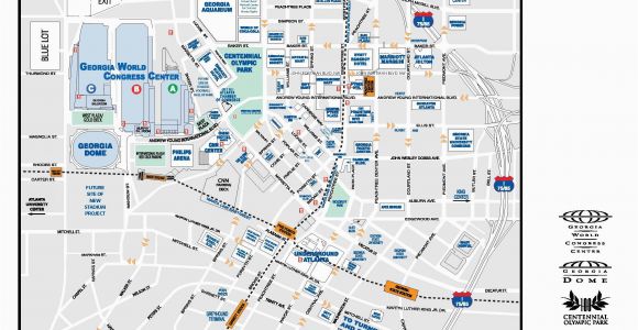 Georgia World Congress Center Map Georgia World Congress Center Map Unique News Maps Directions