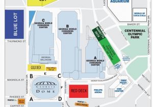 Georgia World Congress Center Map Map Of Georgia World Congress Center B E D D X