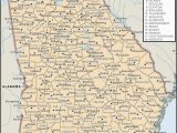 Georgias Map State and County Maps Of Georgia