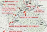 Glacier National Park Canada Map 19 Magical Things to Do In Glacier National Park Map Included