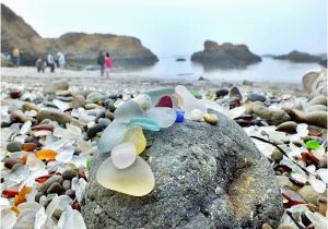 Glass Beach California Map the Best Sea Glass Beaches In the United States Road Trips Sea