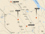 Glen Ellen California Map How We Covered the Wildfires