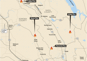 Glen Ellen California Map How We Covered the Wildfires