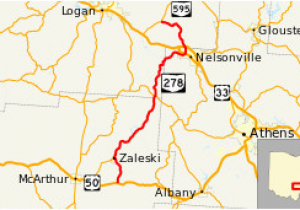 Glouster Ohio Map Ohio State Route 278 Wikivisually