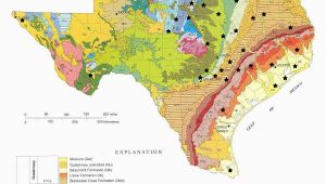 Gold In Texas Map Geologically Speaking there S A Little Bit Of Everything In Texas