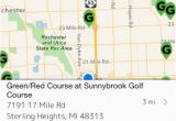 Golf Courses In Michigan Map Golf Course Directory Usa by Vinay Pallegar