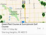 Golf Courses In Michigan Map Golf Course Directory Usa by Vinay Pallegar