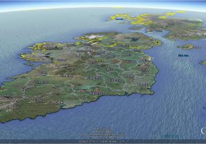 Google Earth Map Of Ireland Ireland Earth Map