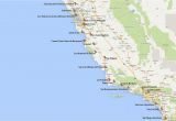 Google Map Of California Coast Maps Of California Created for Visitors and Travelers