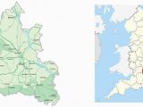 Google Map Of England with towns Map Of Oxfordshire Visit south East England