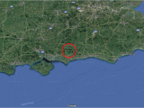 Google Map south East England Google Maps Accidentally Caught A Satellite Image Of An Airplane Mid