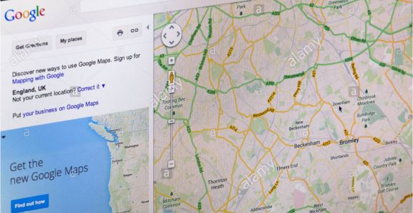 Google Maps Arles France Google Maps Car Stockfotos Google Maps Car Bilder Alamy