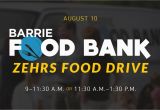 Google Maps Barrie Ontario Canada Barrie Food Bank Zehrs Food Drive Harvest Bible Chapel
