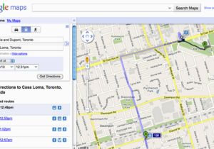 Google Maps Directions toronto Ontario Canada A Closer Look at Ttc Routes On Google Maps