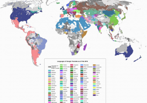 Google Maps Eastern Europe the Languages Of Google Translate Maps Map Language