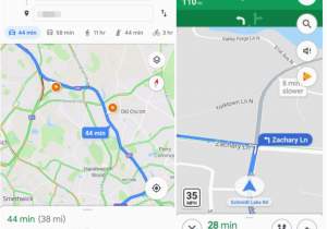 Google Maps France Driving Directions Google Maps Adds Ability to See Speed Limits and Speed Traps In 40