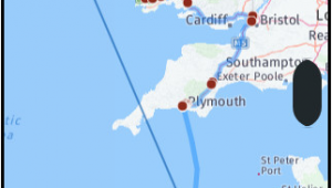 Google Maps Ireland Distance Calculator Drive Distance From Rosslare Wexford Ireland to Roscoff Bretagne