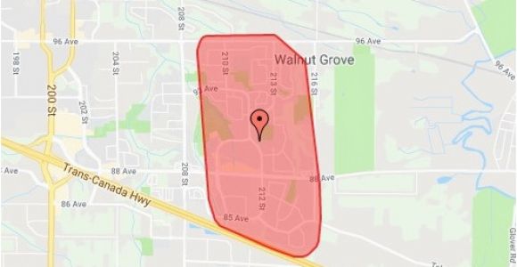 Google Maps Langley Bc Canada Fallen Tree Leaves More Than 2 800 Langley Customers without