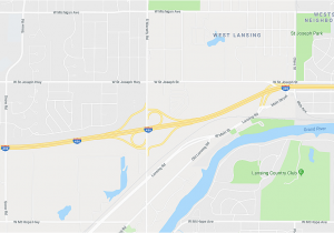 Google Maps Lansing Michigan 496 Wreck In West Lansing Fatal