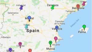 Google Maps Malaga Spain Spain Google My Maps