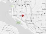 Google Maps San Diego California Downtown San Diego Map Kimpton solamar Hotel