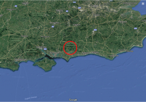 Google Maps south East England Google Maps Accidentally Caught A Satellite Image Of An