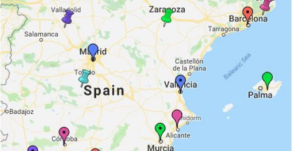Google Maps Spain Malaga Spain Google My Maps