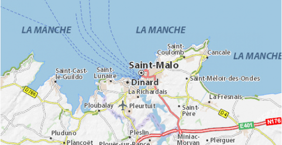 Google Maps St Malo France Saint Malo Map Detailed Maps for the City Of Saint Malo Viamichelin