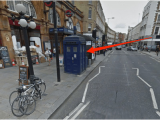 Google Maps Street View England How to Find the Doctor who Tardis In Google Maps