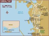 Google Maps Tarifa Spain Stadtplan Von Gibraltar Detaillierte Gedruckte Karten Von