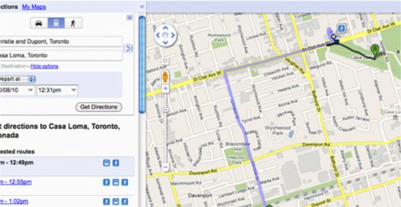 Google Maps toronto Canada Directions A Closer Look at Ttc Routes On Google Maps