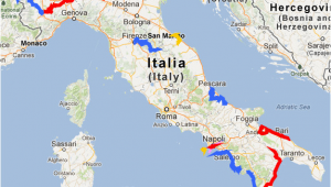 Google Maps Treviso Italy the tour Of Italy 2013 Race Route On Google Maps Google Earth and