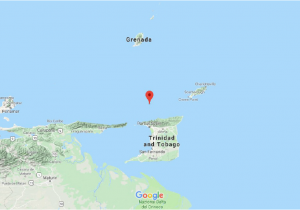Google Maps Trinidad Port Of Spain Sciency thoughts Magnitude 4 6 Earthquake to the north Of Trinidad