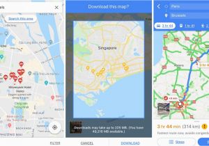 Google Maps Victoria Bc Canada Three Best Offline Map Apps for Road Trips and Gps