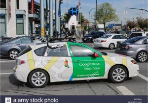 Google Maps with Street View Canada Google Maps and Car Stock Photos Google Maps and Car Stock Images
