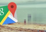 Google Street Map France Google Maps Street View Creepy Sight Spotted On Beach In