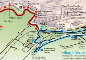 Grand Canyon Colorado River Map the Scenic and Historic Hermit Road Grand Canyon National Park