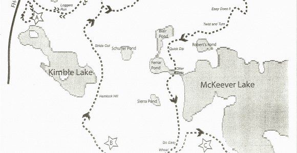 Grand Marais Michigan Map Michigan Trail Maps