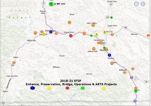 Grants Pass oregon Map oregon Department Of Transportation Region 3 Statewide
