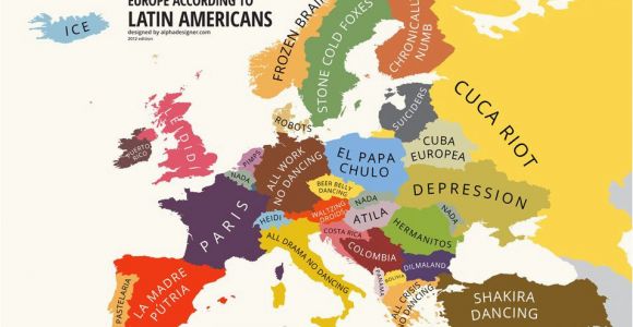 Graphic Maps Europe Answers Europe According to Latin Americans Yanko Tsvetkov S