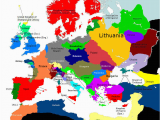 Graphic Maps Europe Europe 1430 1430 1460 Map Game Alternative History