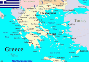 Greece On A Map Of Europe 69 Comprehensible Map Of Greece In World Map