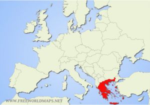 Greece On A Map Of Europe 69 Comprehensible Map Of Greece In World Map